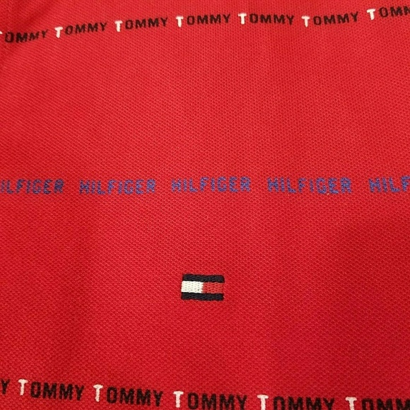 Tommy Hilfiger Men Slim Fit Polo Shirt Short Sleev - Picture 4 of 5